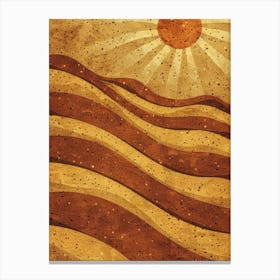 Sun In The Sky 1 Canvas Print