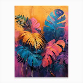 Tropical Leaves 8 Canvas Print