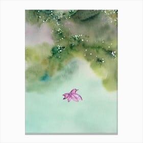 Sea Butterfly II Storybook Watercolour Canvas Print