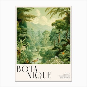 Botanique Fantasy Gardens Of The World 66 Canvas Print
