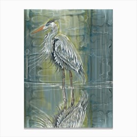 Blue Heron 2 Canvas Print