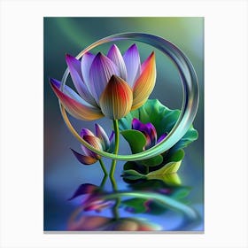 Lotus Flower 177 Canvas Print