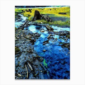 Toxic Wastland Canvas Print