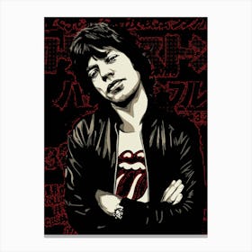 Rolling Stones - Johnny Canvas Print