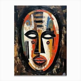 Ancestral Alchemy; African Masked Treasures Canvas Print