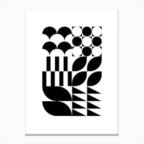 minimalism art Abstract Geometric Pattern Canvas Print