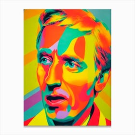 Roy Scheider Colourful Pop Movies Art Movies Canvas Print