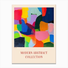 Modern Abstract Collection Poster 58 Canvas Print