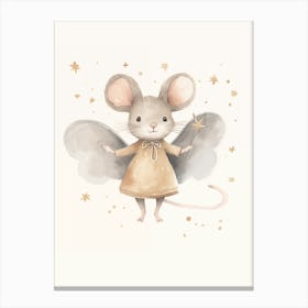 Fairy Mouse Nursery Canvas Print