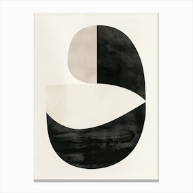 Rimouski Neigette Stone Park Bauhaus Minimalist Canvas Print