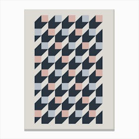 Geometric Squares Canvas Print