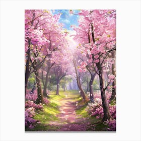 Sakura Blossoms Canvas Print