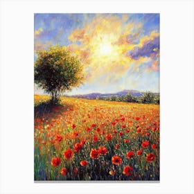 Poppies 4 Canvas Print