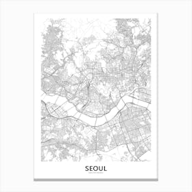 Seoul Canvas Print