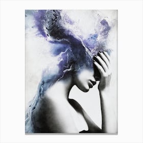 Blue And Purple Dreams Canvas Print