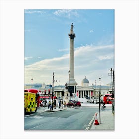 London Monument 1 Canvas Print