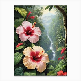 Hibiscus Canvas Print