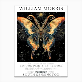 William Morris Exhibition Insects Series Canvas Print