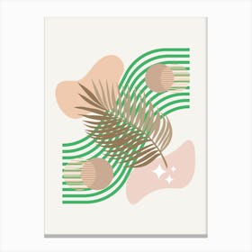 Palm Leaf 3 Canvas Print