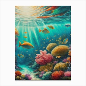 Underwater Oasis Canvas Print