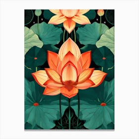 Lotus Flower 42 Canvas Print