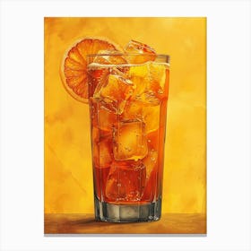 Iced Tea 13 Canvas Print