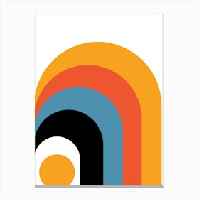 Sun Logo Canvas Print