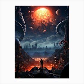 Alien Planet 1 Canvas Print