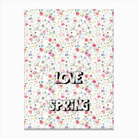 Love Spring 2 Canvas Print