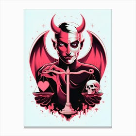 Devil Canvas Print