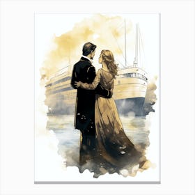 Titanic Movie Poster 1 Canvas Print
