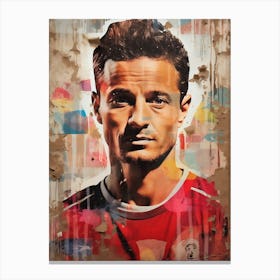 Roberto Baggio (3) Canvas Print