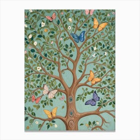 Butterfly Tree Canvas Print