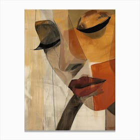 Abstract Woman 4 Canvas Print