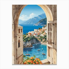 window view Canvas Print