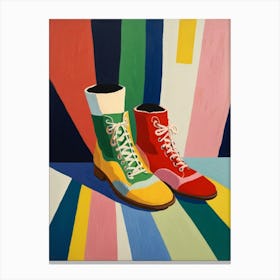 Pair Of Boots Canvas Print