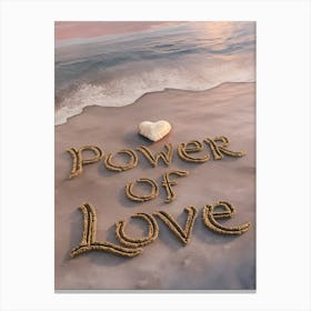 Power Of Love Canvas Print