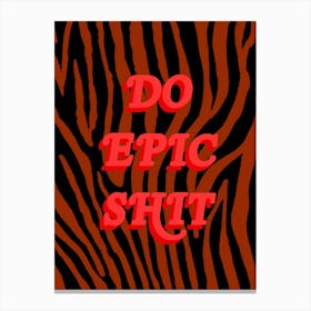 Epic Canvas Print