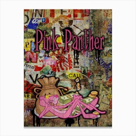 Pink Panther Canvas Print