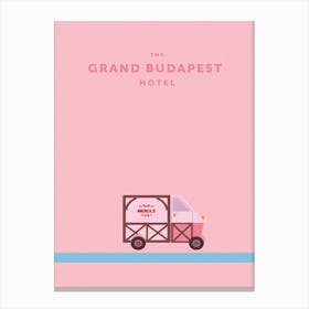 The Grand Budapest Hotel Film Canvas Print