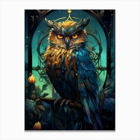 Owl Art 1 Canvas Print