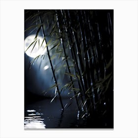 Moonlight Over Water Canvas Print