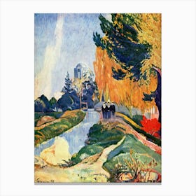 Les Alyscamps (1888), Paul Gauguin Canvas Print