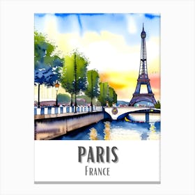 Paris, France Canvas Print