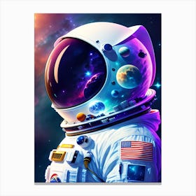 Galaxy's Embrace Canvas Print