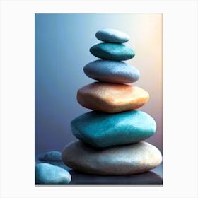 Stack Of Stones 4 Canvas Print