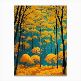 Autumn Forest 97 Canvas Print