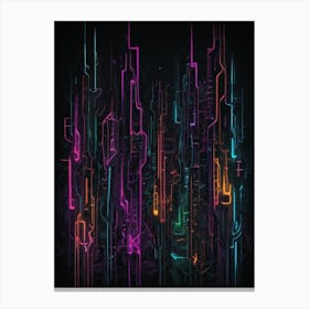 Futuristic City 7 Canvas Print