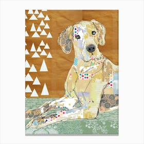 Great Dane Collage Canvas Print