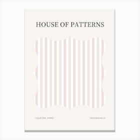 Stripes Pattern Poster 23 Canvas Print